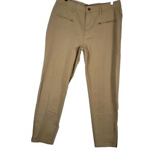 Jones New York Pants Womens 14 Moto Ankle Stretch Pockets NWT Comfort Work